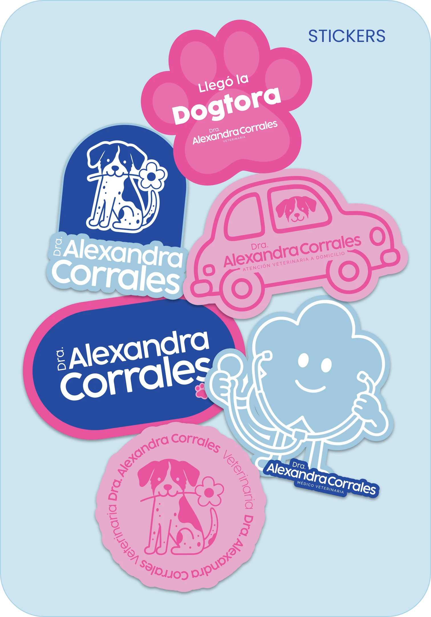 Dra. Alexandra Corrales stickers